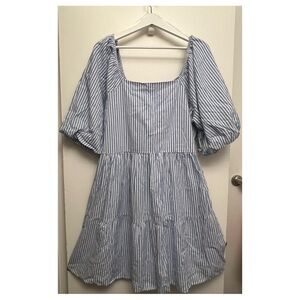 Beachlunchlounge Striped Casual Dress